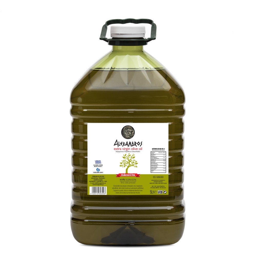 Alexandros Extra virgin olive oil pet 5L