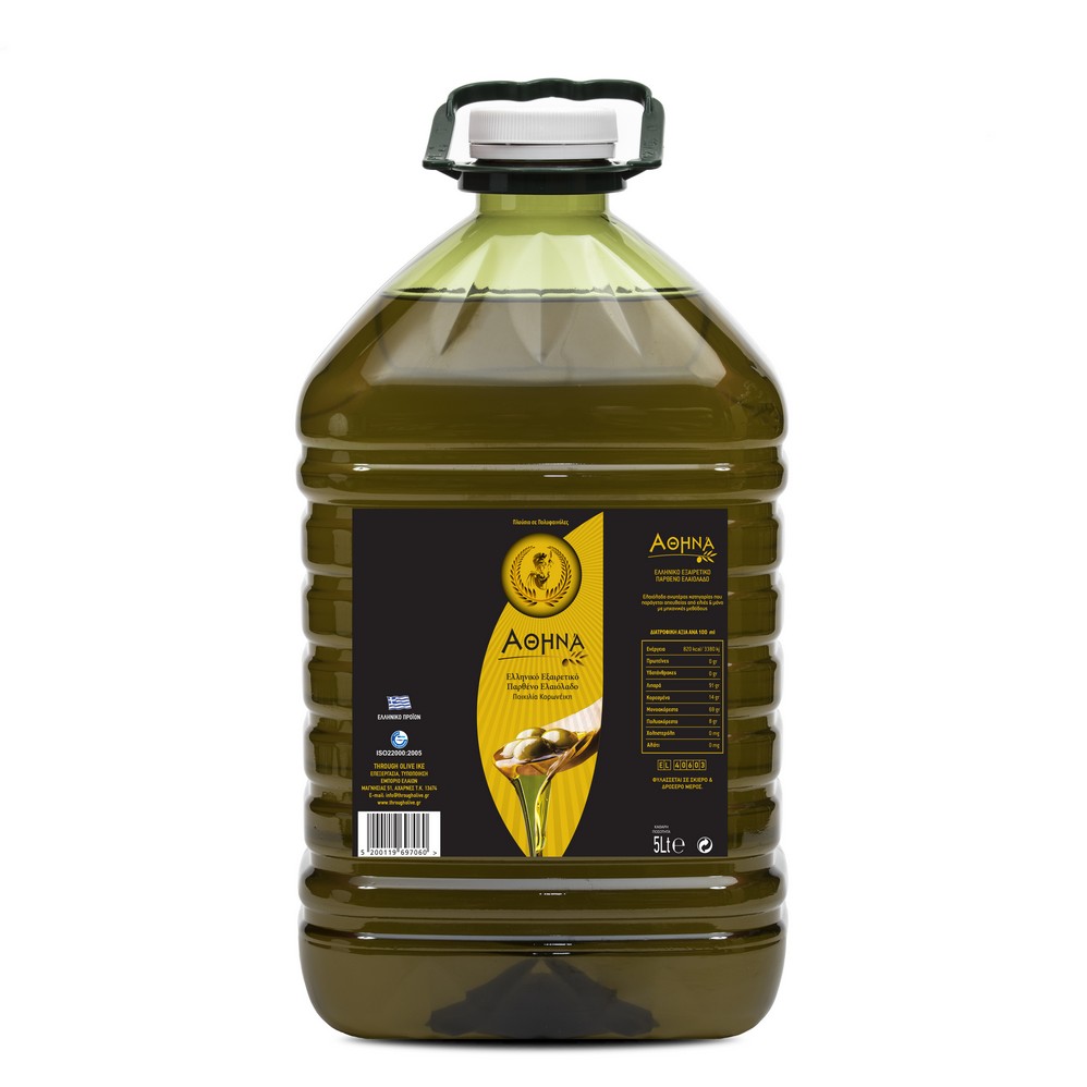 Athena Extra virgin olive oil pet 5L